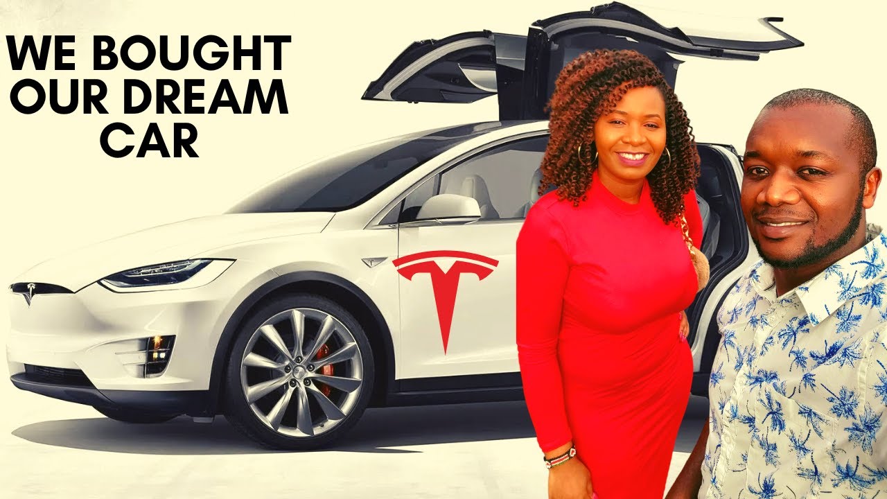 MY HUSBAND BOUGHT ME MY DREAM CAR! @tesla