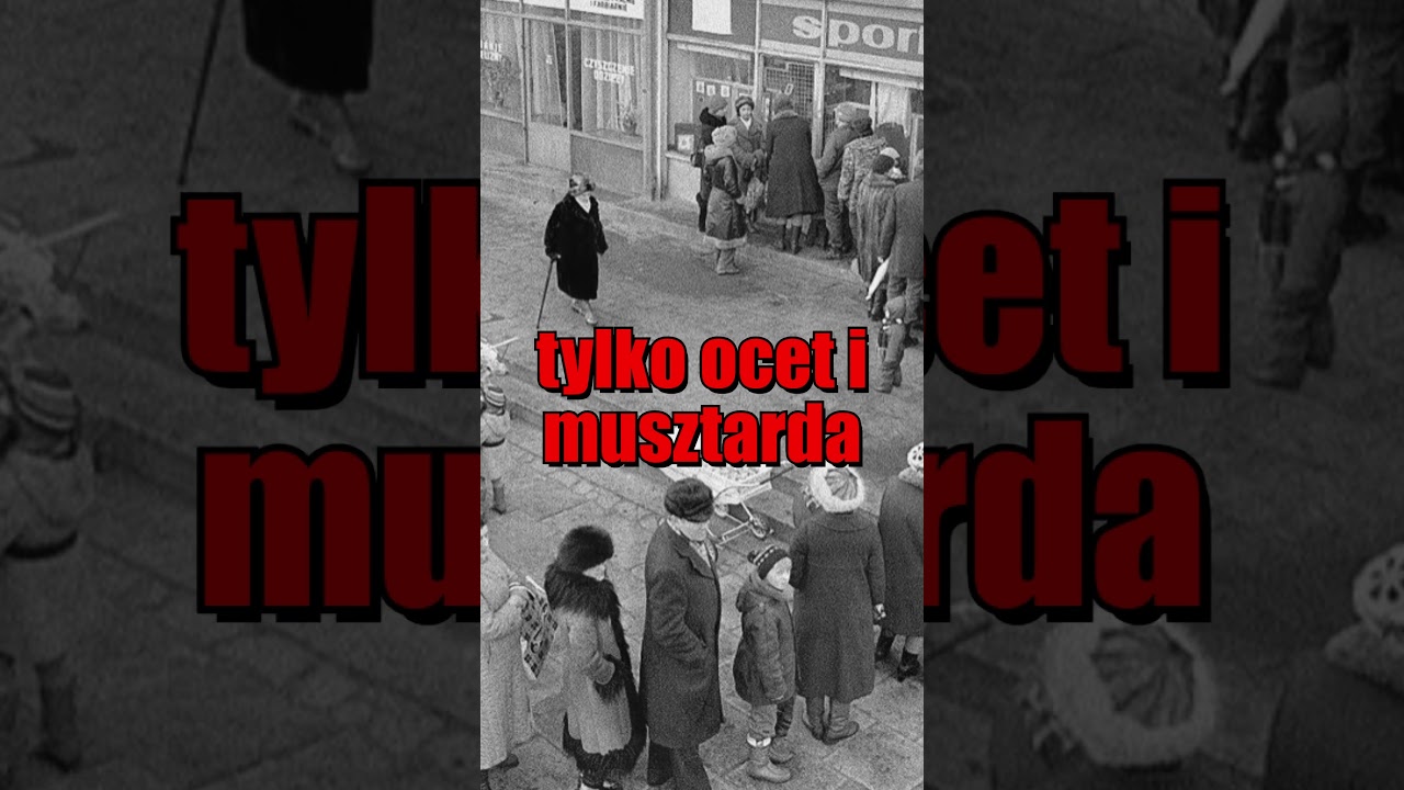 PRL: Ocet zamiast coca-coli 