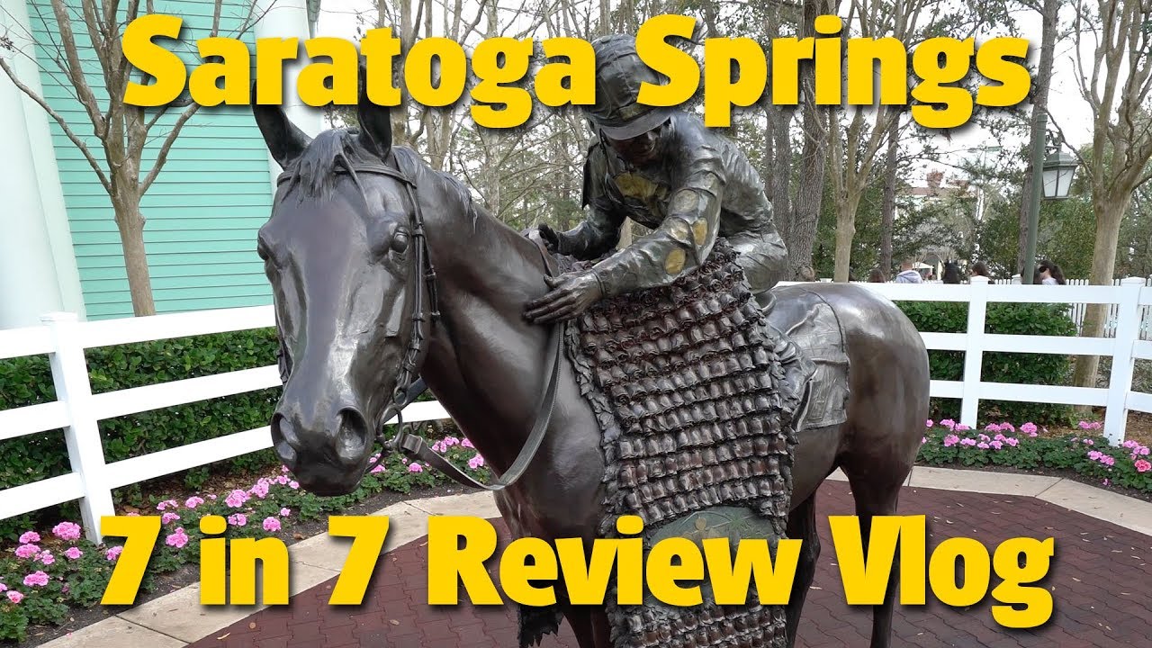 Disney's Saratoga Springs Resort | 7 in 7 Review Vlog