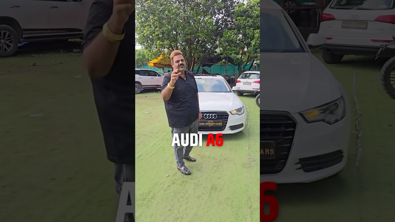 India's Cheapest Audi A6🔥 #carforsale #delhicarmarket