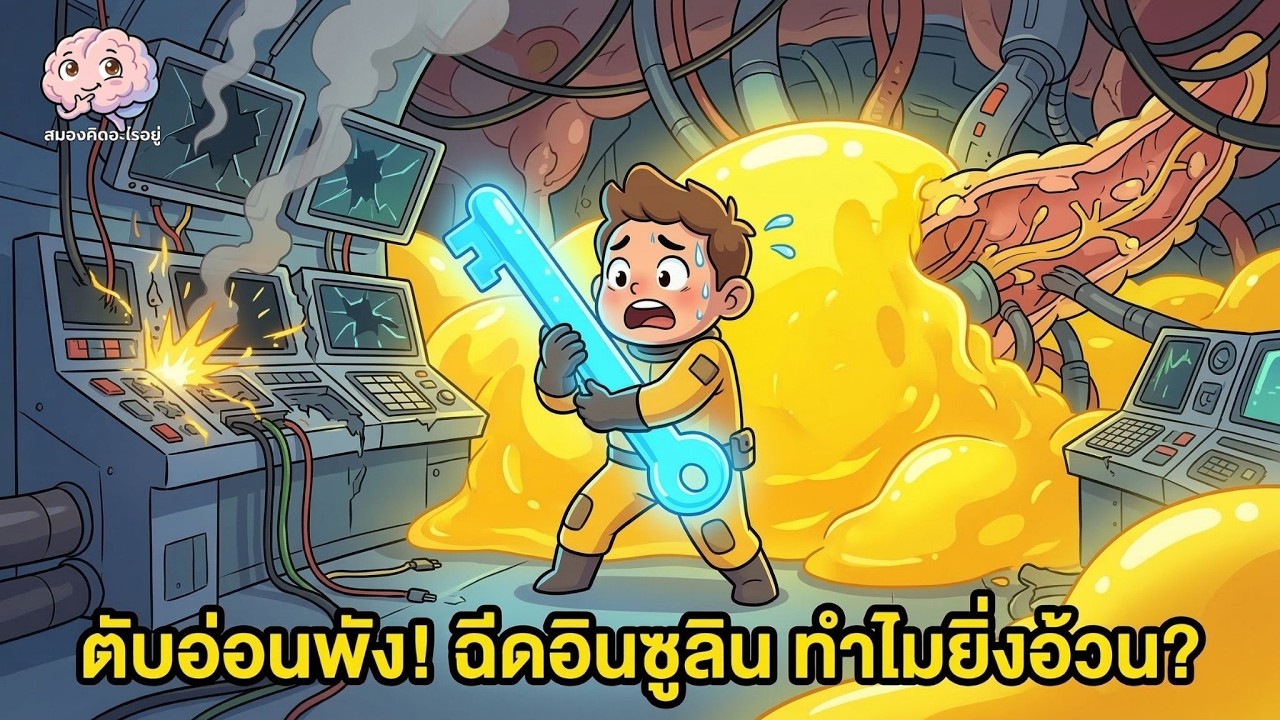 เกิดอะไรขึ้นเมื่อตับอ่อนพัง? ไขปริศนายิ่งรักษายิ่งอ้วน | สมองคิดอะไรอยู่