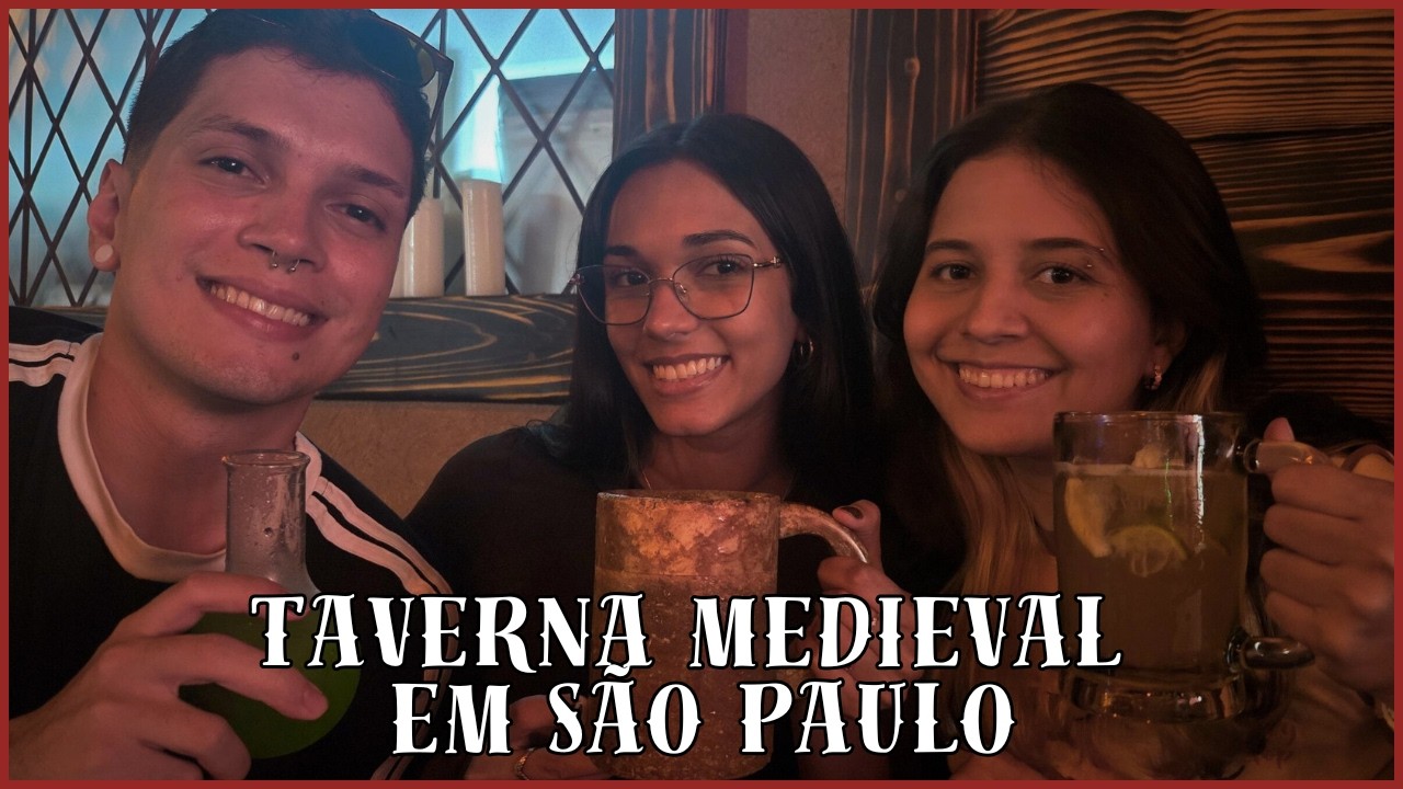 Taverna Medieval em São Paulo! - Vlog #08