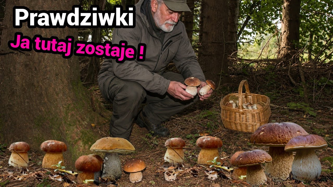 Prawdziwki Borowiki - Ja tutaj zostaję ! Wysyp trwa w Polskich lasach , szok!