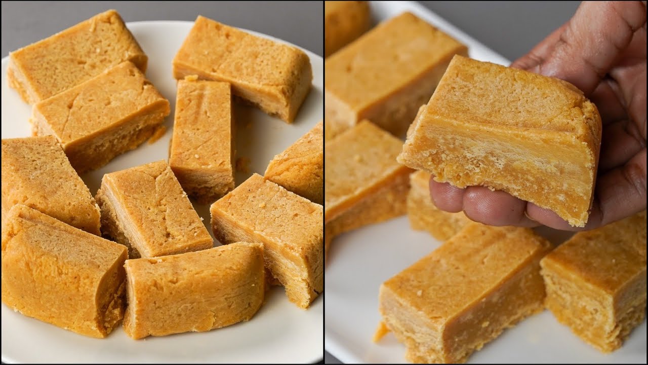 Mysore Pak | Besan Sweets | Gram Flour Barfi | Indian Sweets Recipe | N'Oven