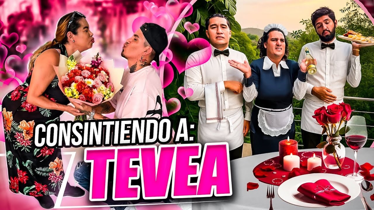 ❤️UN DIA CONSINTIENDO A TEVEA CON CEVICHURROS SHOW🔥