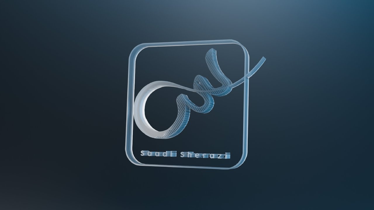 Create a 3D Logo from a 2D SVG in Blender | Full Process