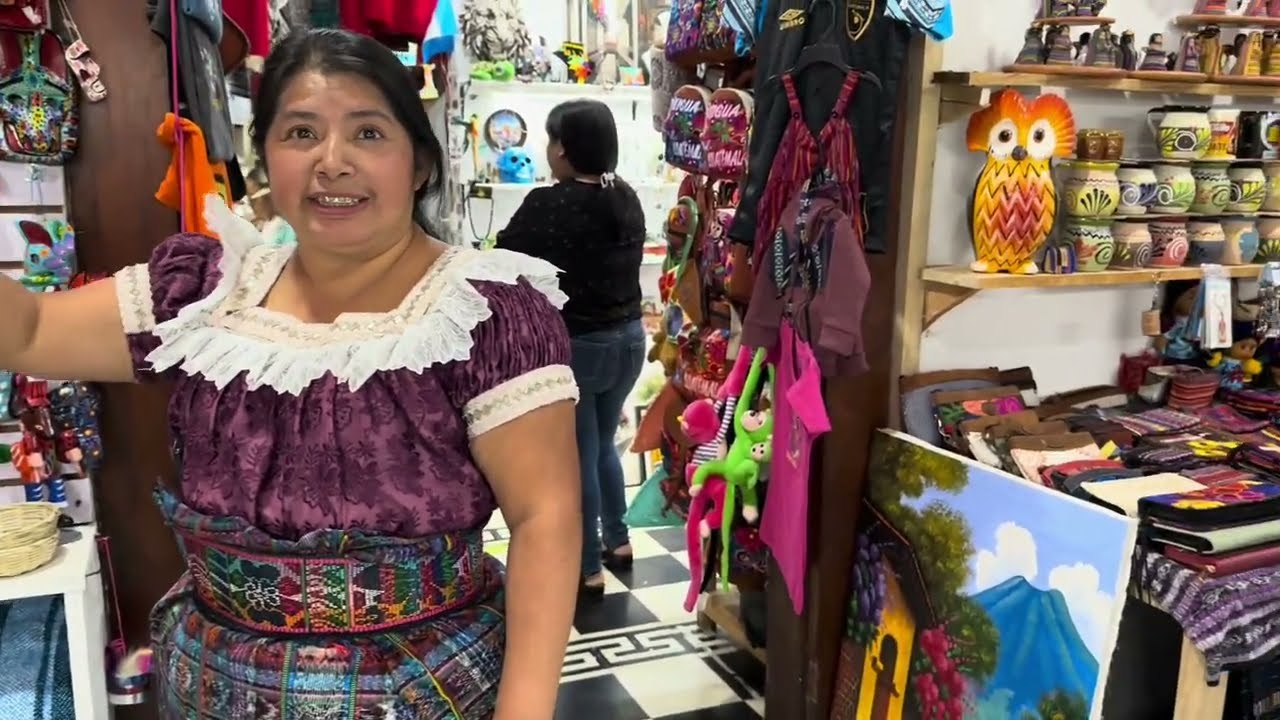 Mercado de artesanías antigua guatemala