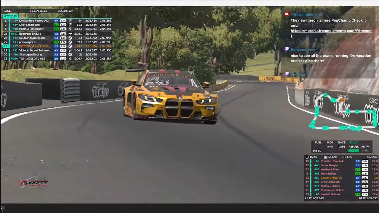 Fritosport Racing Team - Team Red - Team Blue - Team Yellow - BMW fleet takes on Bathurst 12hr!