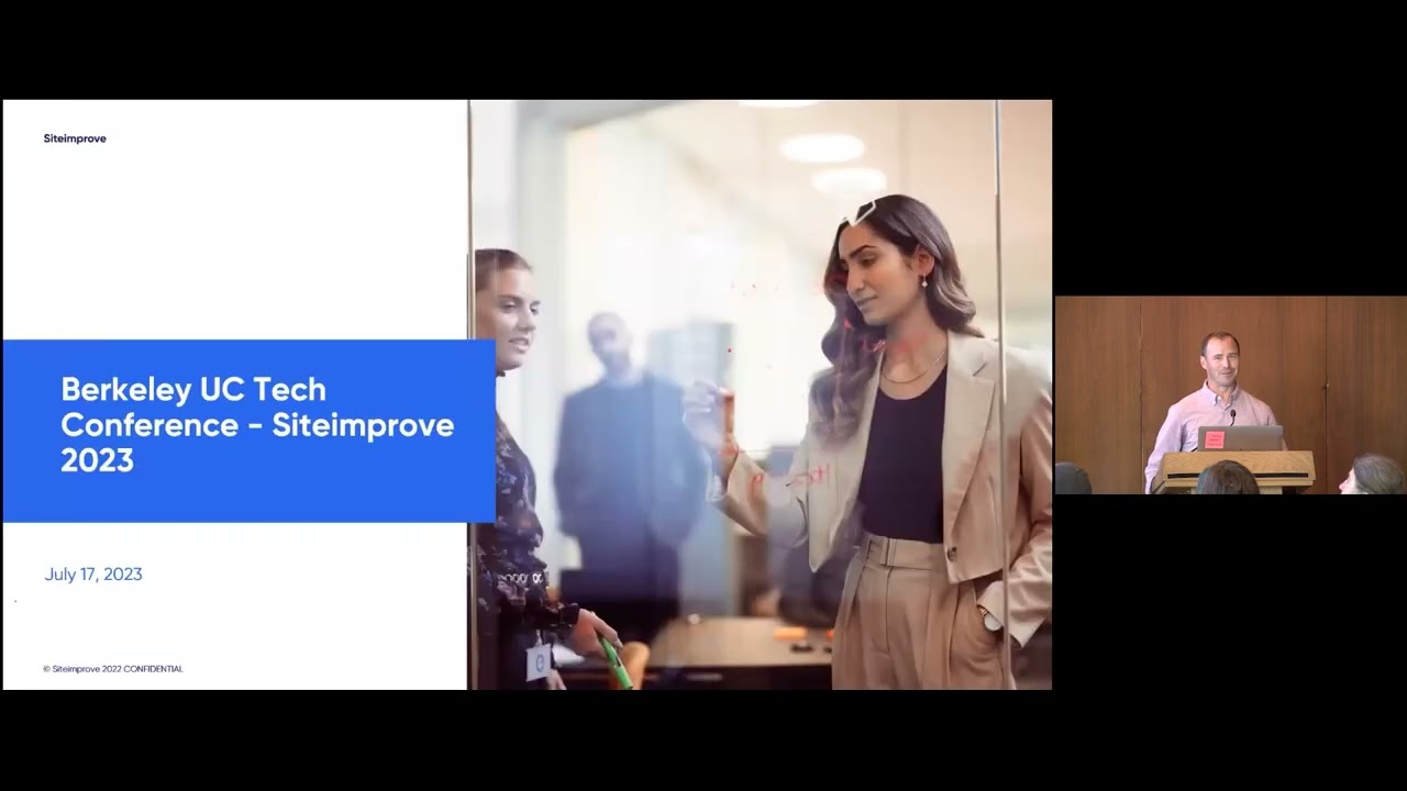 UC Tech 2023 - Siteimprove  Insights for Improving User Experience