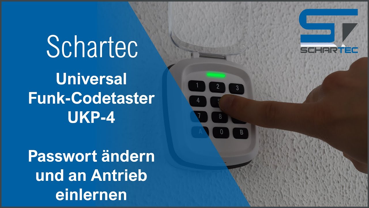 Universal Funk-Codetaster UKP-4 | Schartec | einstellen & anlernen