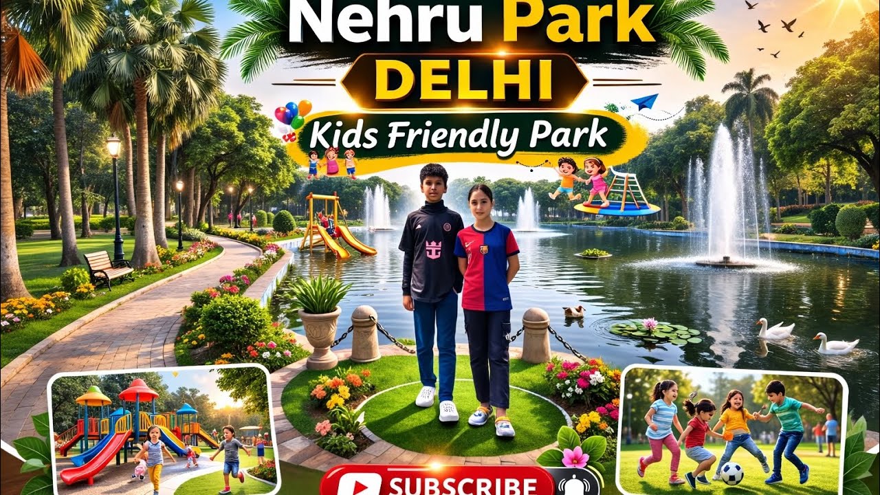 Nehru Park Delhi | Best Kids & Family Picnic Spot in Delhi | Full Park Tour 2026#nehrupark #youtube 