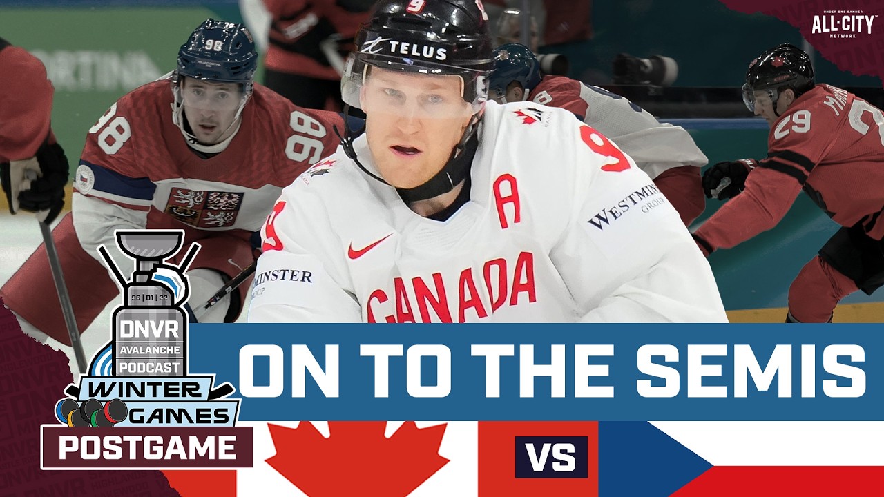 MacKinnon and Team Canada barely escape Czechia in the quarterfinal | DNVR Avalanche Podcast