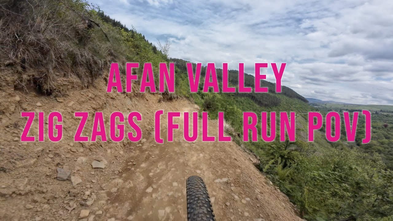 Afan Valley - Zig Zags (NEW UPDATED DESCENT 2025) full run POV