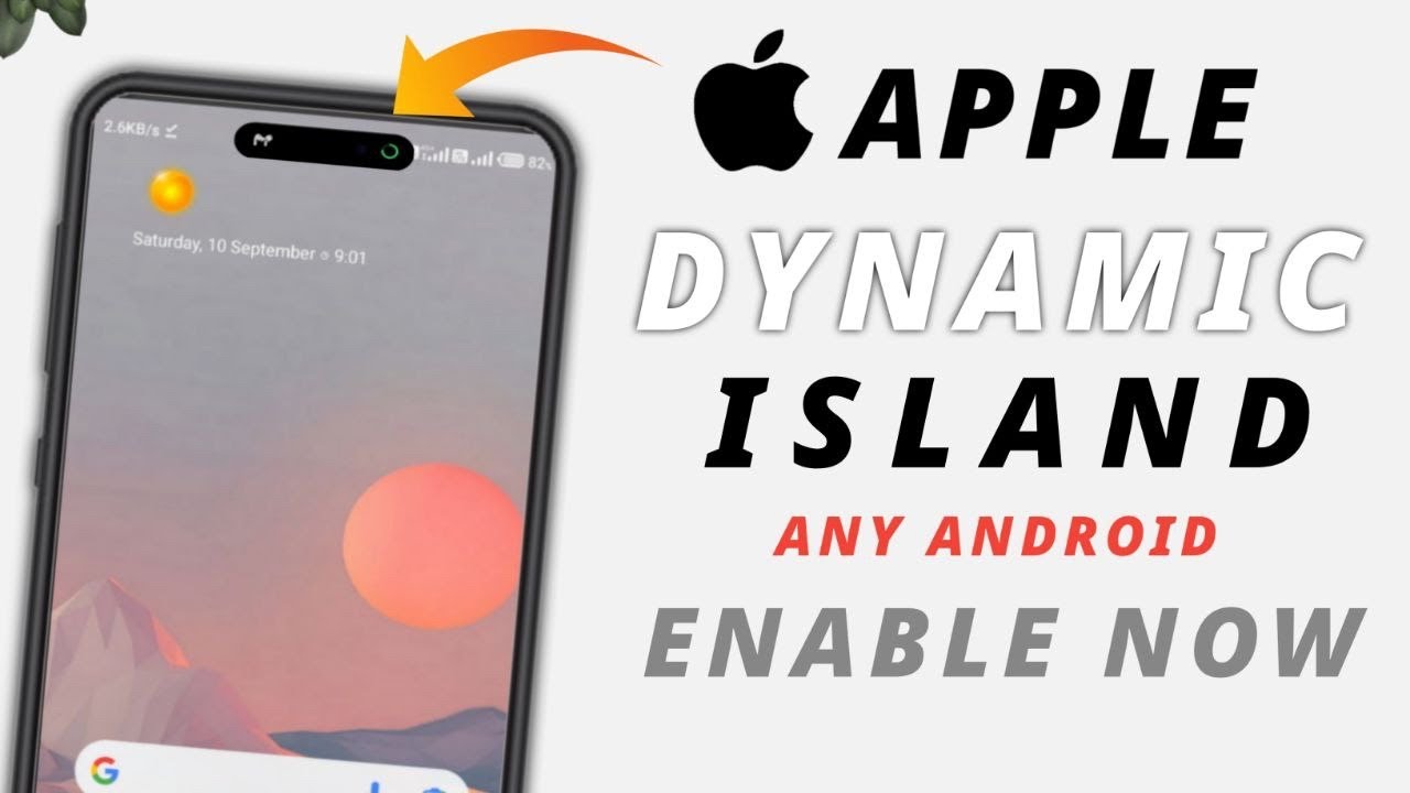 Enable Apple Dynamic Island Feature in Any Android Devices