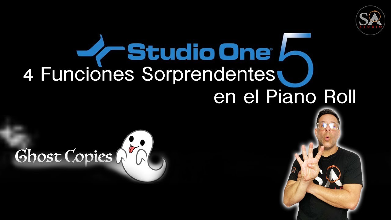 4 Funciones SORPRENDENTES en el Piano Roll de Studio One 5 🎧