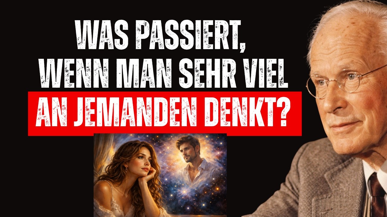 Universum sagt– Zu viel an jemanden zu denken kann schlimmer sein, als du dir vorstellst | Carl Jung