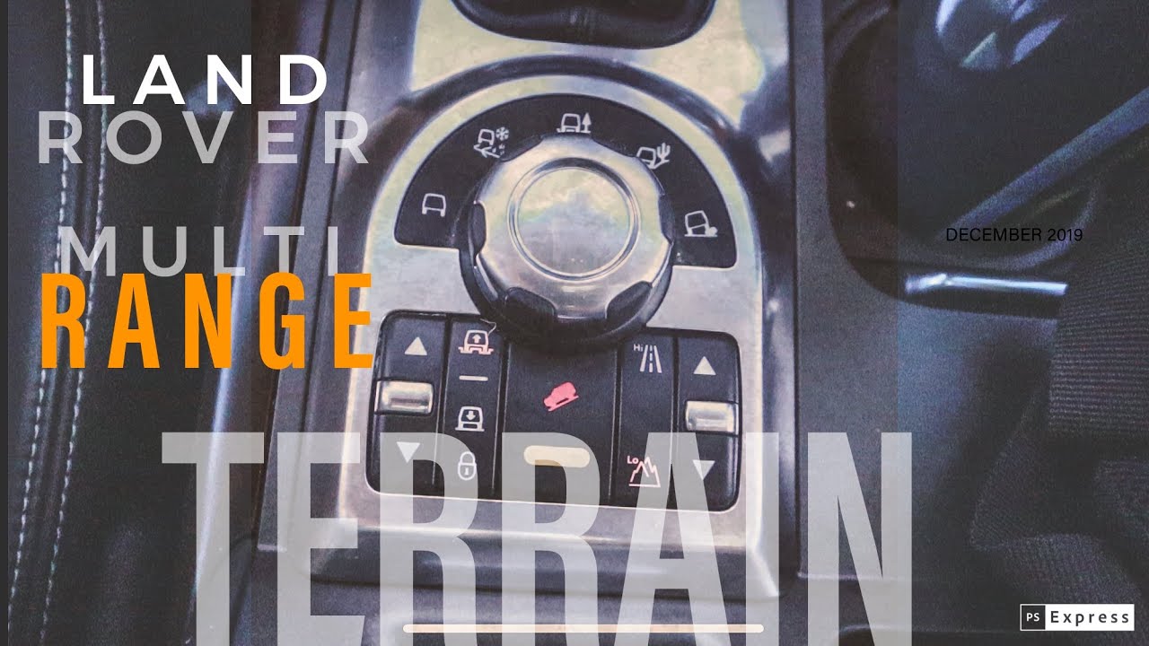 Land Rover Range Rover Multi Terrain Response System 101