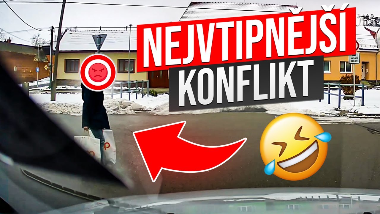 Nejvtipnější KONFLIKT, Naboural Do Myčky a SMYK Na Ledu - Perly Ze Silnic 159