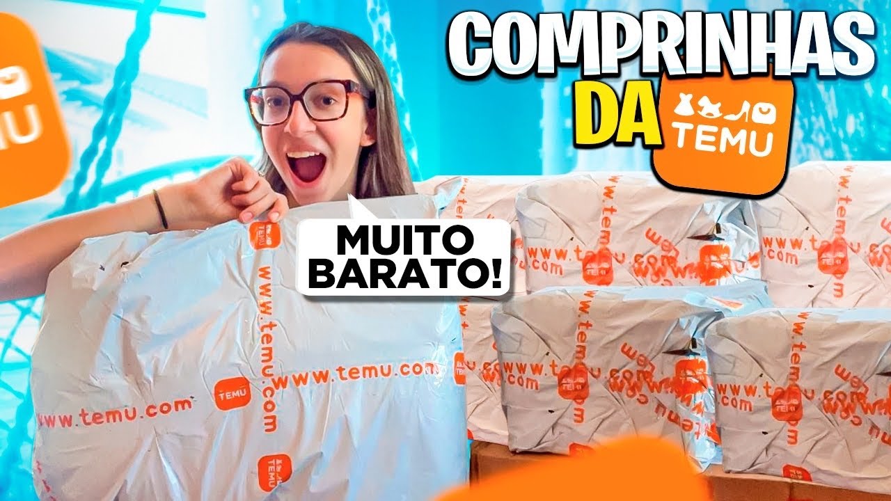 Mostrei TUDO que comprei na TEMU 💰 MUITA COISA BOA! COMPRINHAS NA TEMU 