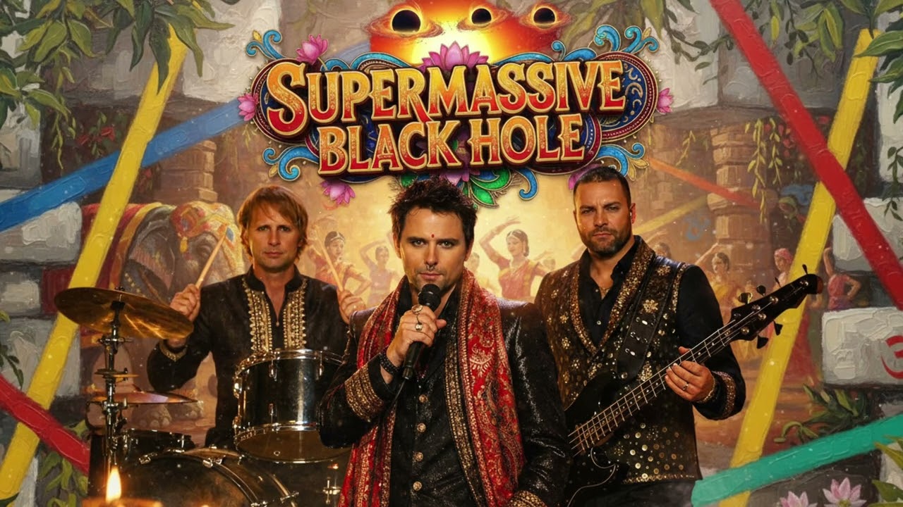 QUITE LIKE BOLLYWOOD — Supermassive Black Hole (INDIE ROCK GROOVE) 💃🪔🖤