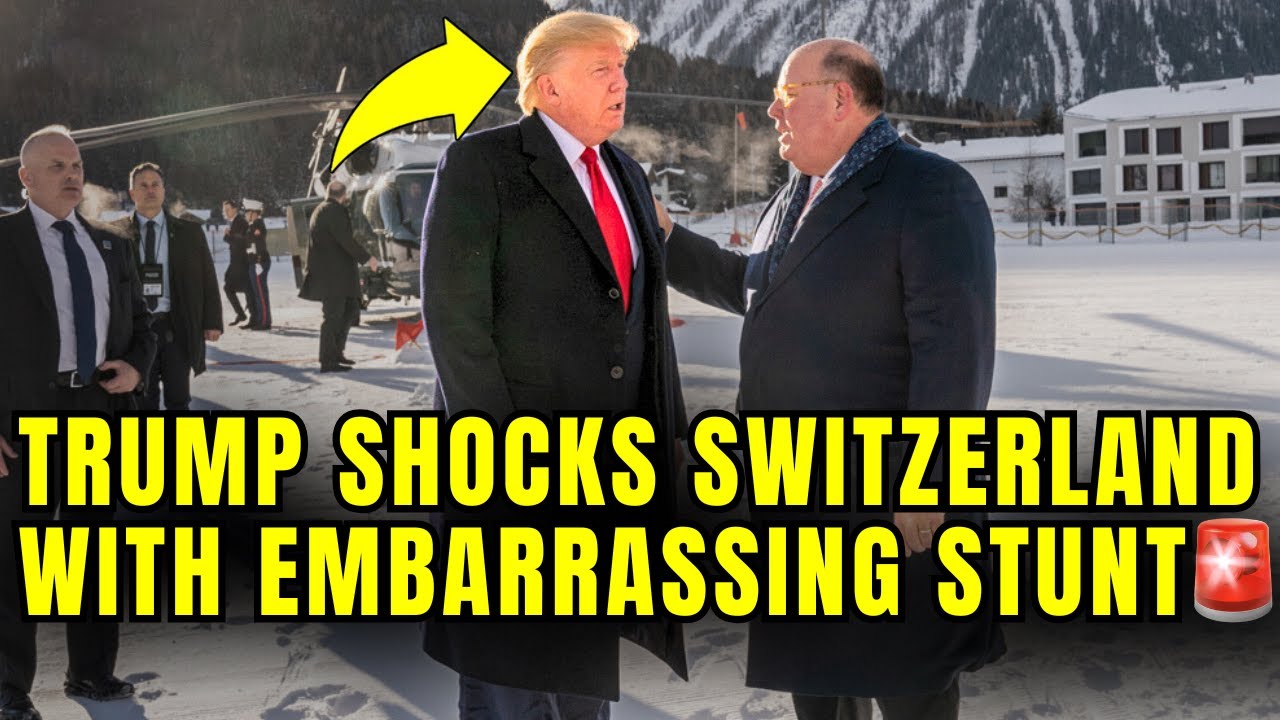 🚨Trump Just HUMILIATED Himself During Switzerland Summit