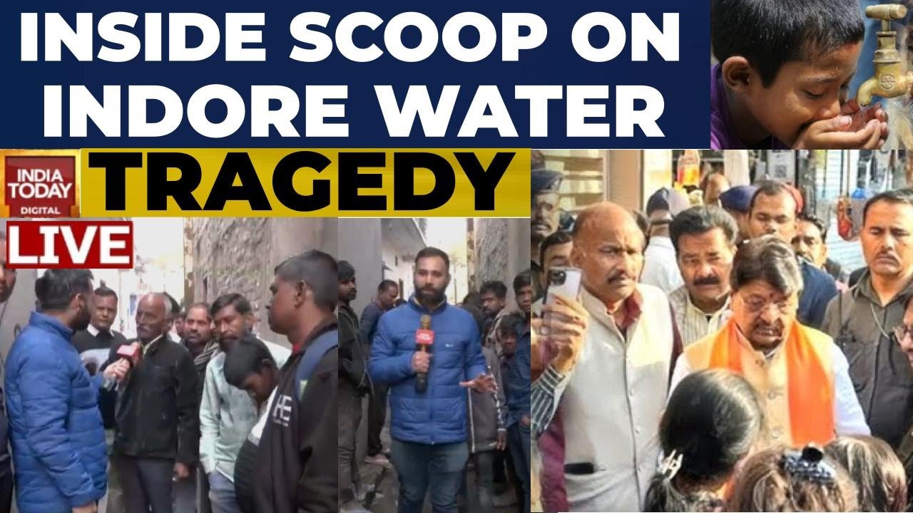 Indore Toxic Water Tragedy LIVE Updates | 10 Dead Due To Toxic Water  | Mohan Yadav | News LIVE