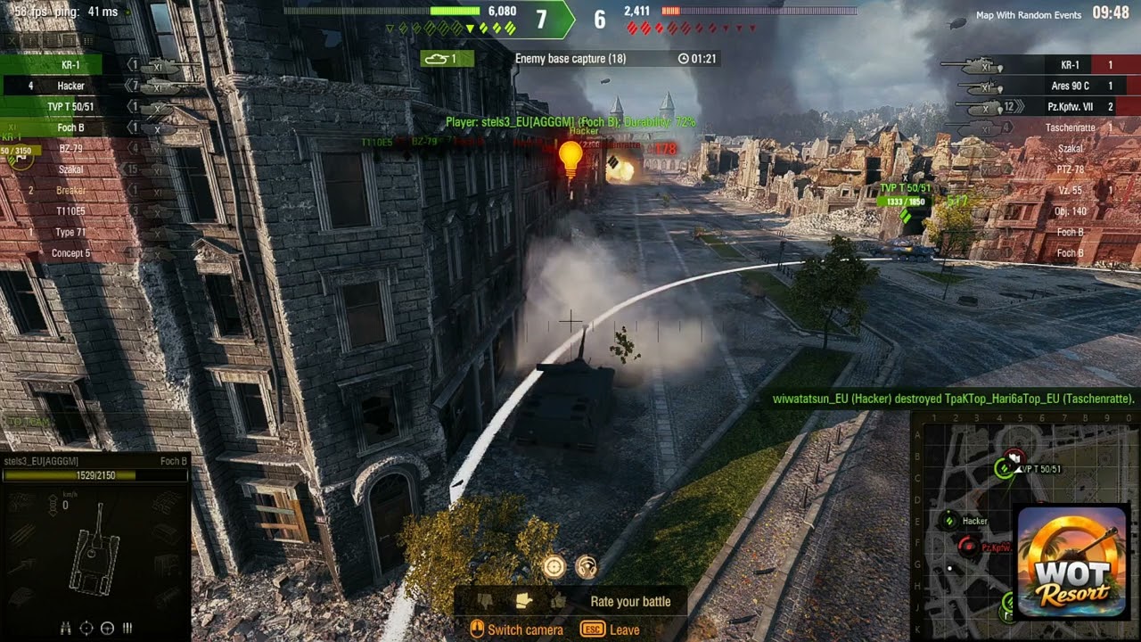 BATTLE OF THE YEAR?! Breaker TPT City Slugfest + FOCH “Turtle Flip” 😂 (1080p60) | WOT Resort