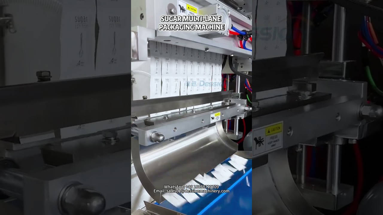 Multi-Lane White Sugar Packaging Machine | High-Speed Precision