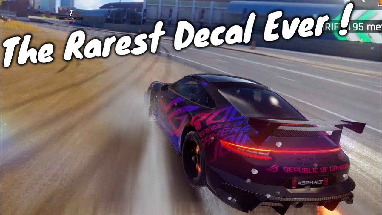 The Rarest Decal Yet ! | Asphalt 9 3* Golden Porsche 911 GTS Multiplayer