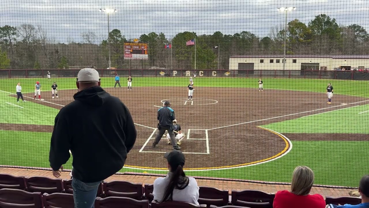 South Jones Varsity vs Purvis Varsity 2/17/26 @ PRCC Bottom of the 1st inning 