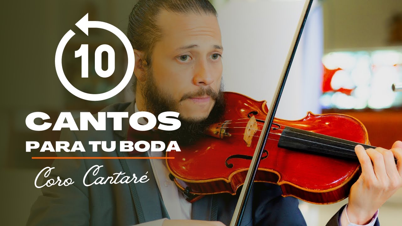 Los 10 MEJORES CANTOS litúrgicos para tu BODA