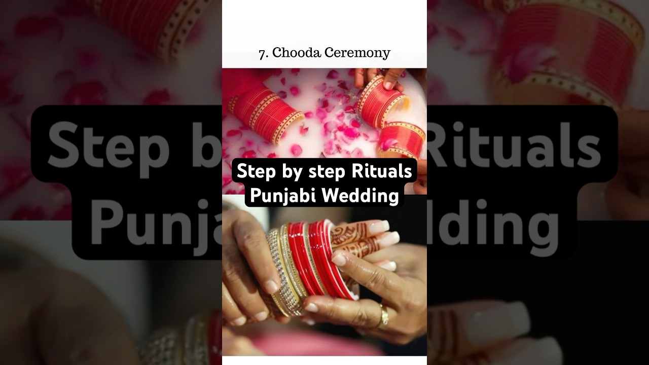 Punjabi Wedding Ceremonies Rituals Step by Step #punjabiwedding #ritualsandceremonies #indianwedding