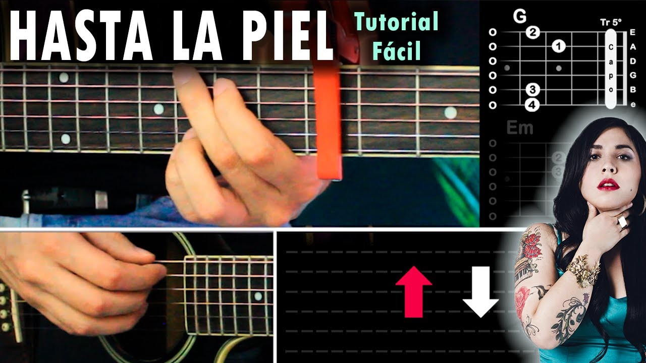 Hasta La Piel - Carla Morrison GUITARRA Tutorial | Acordes