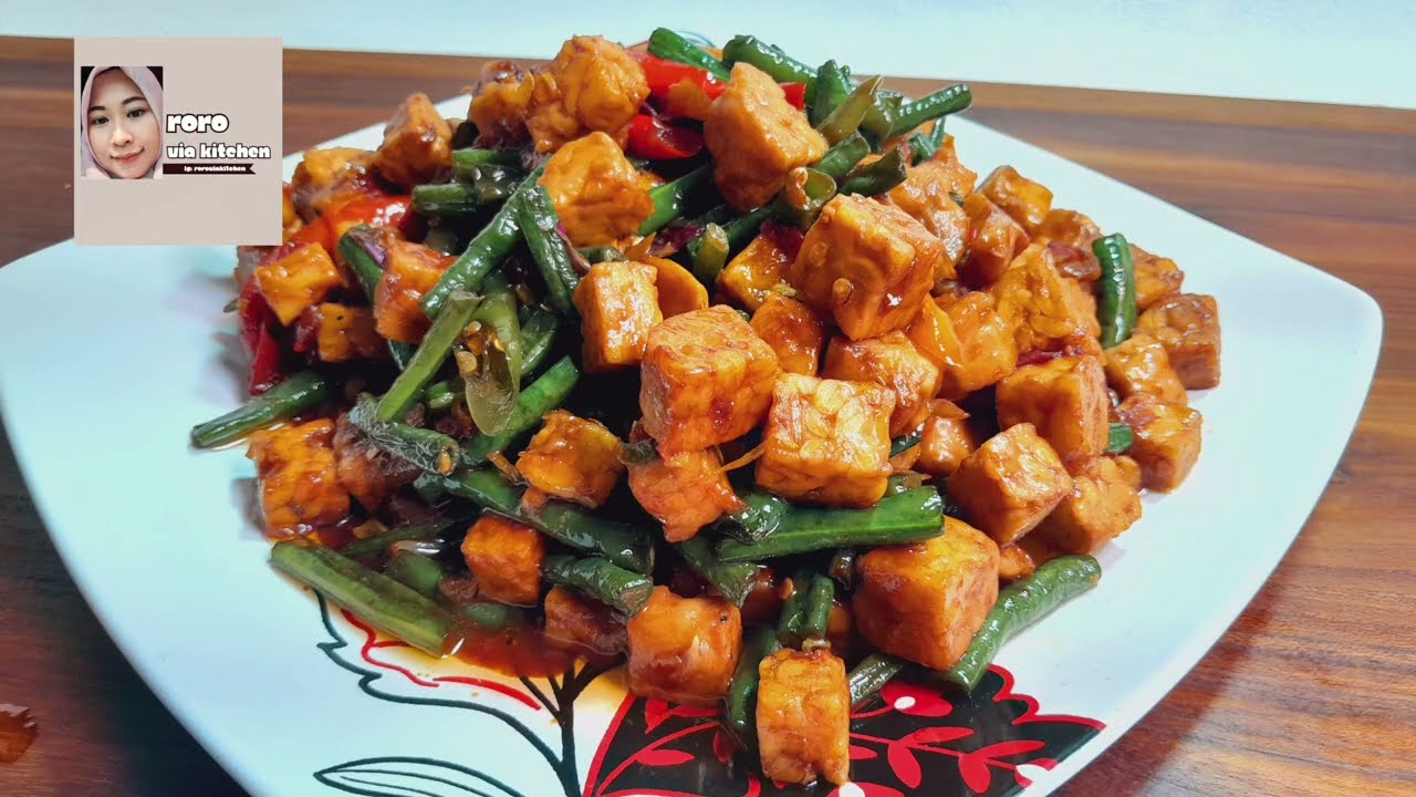 GA DISANGKA TERNYATA ADA RESEP OSENG TEMPE KACANG PANJANG SEENAK INI😍