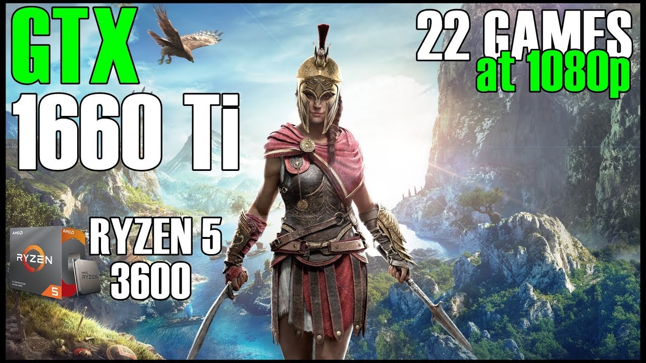 Ryzen 5 3600 + GTX 1660 Ti | 22 GAMES in 1080p #2