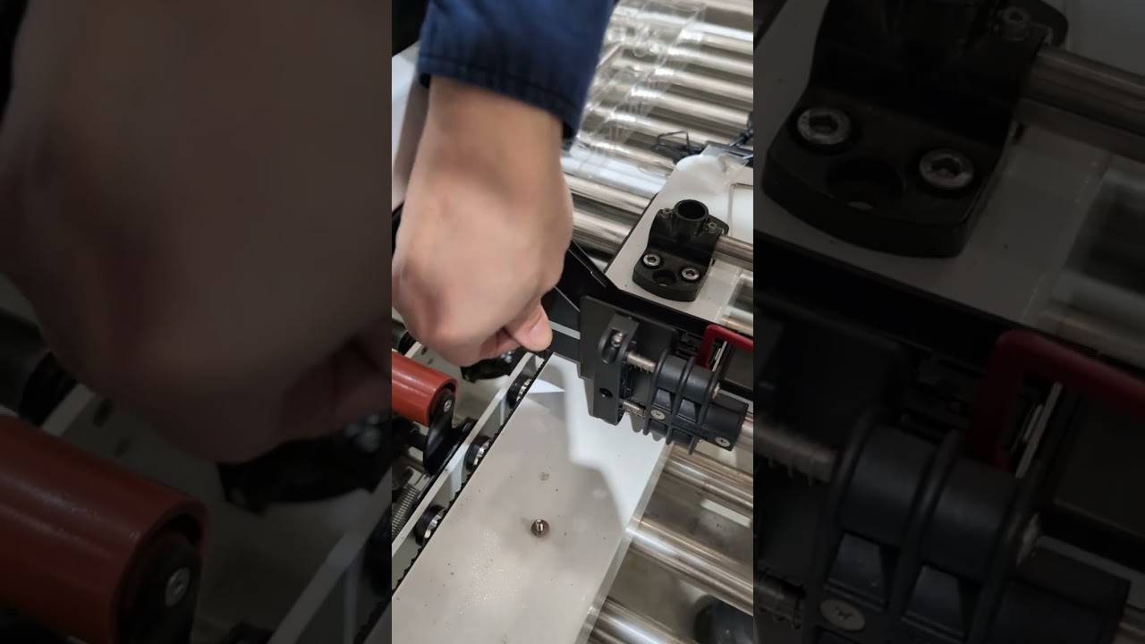 Installation and Mounting ANSER SPH inkjetprint - More than Ink onto carton taper