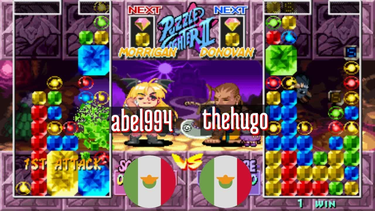 FT5 @spf2t: abel994 (MX) vs thehugo (MX) [Super Puzzle Fighter II Turbo spf2 Fightcade] Jan 22