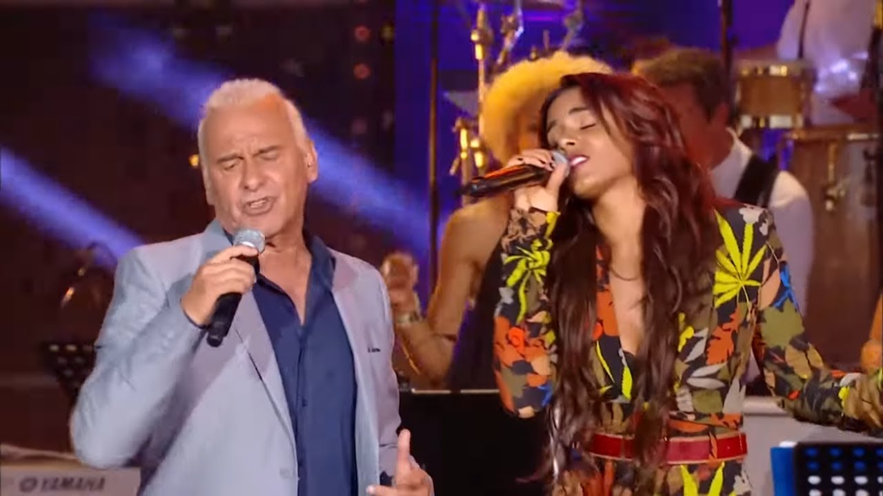 Shy'm et Michel Fugain chantent en duo 