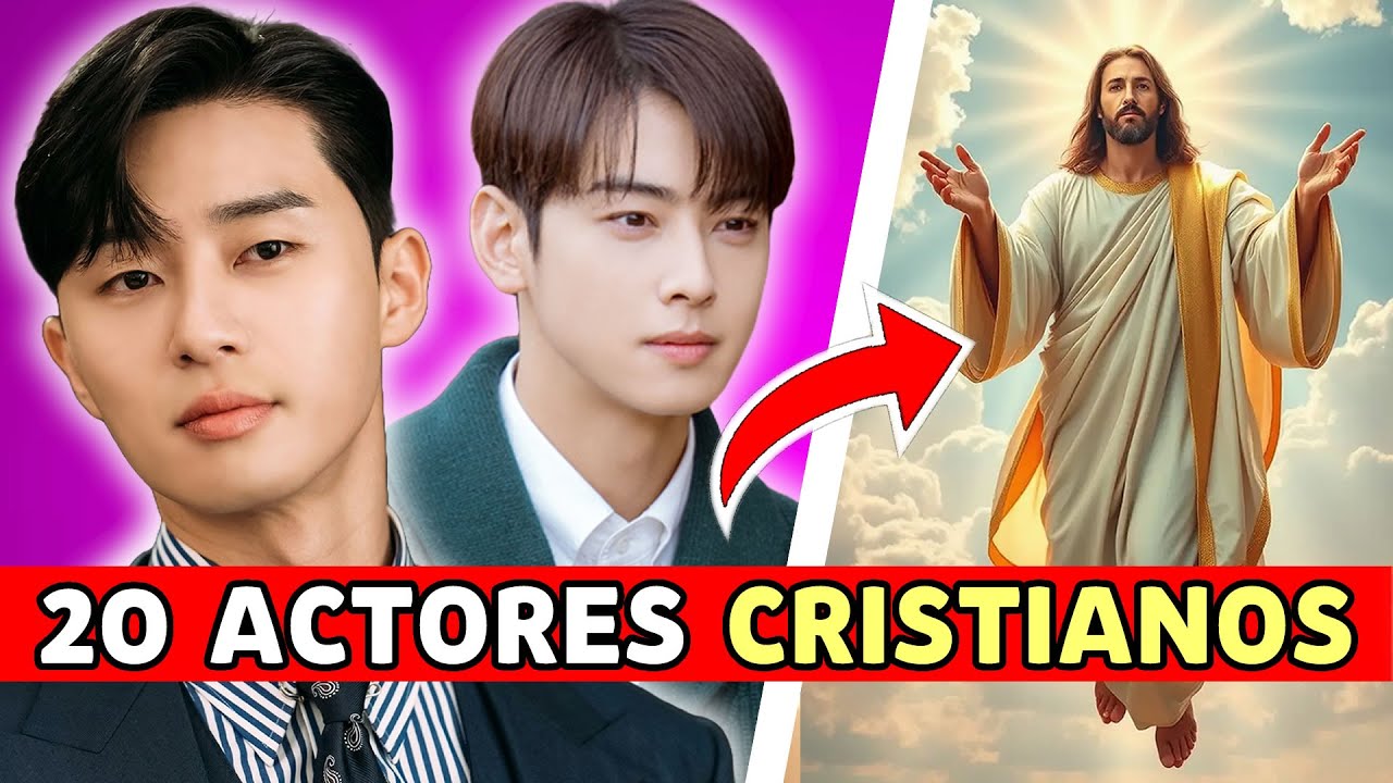 20 ACTORES COREANOS CRISTIANOS que vivieron MILAGROS EXTRAORDINARIOS