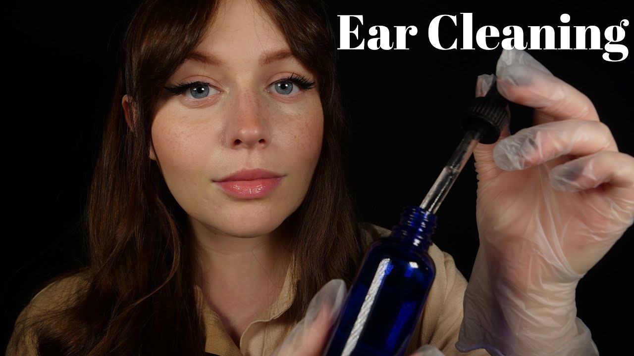 Чистка ушей под дождём с помощью ASMR — шипящие многослойные звуки