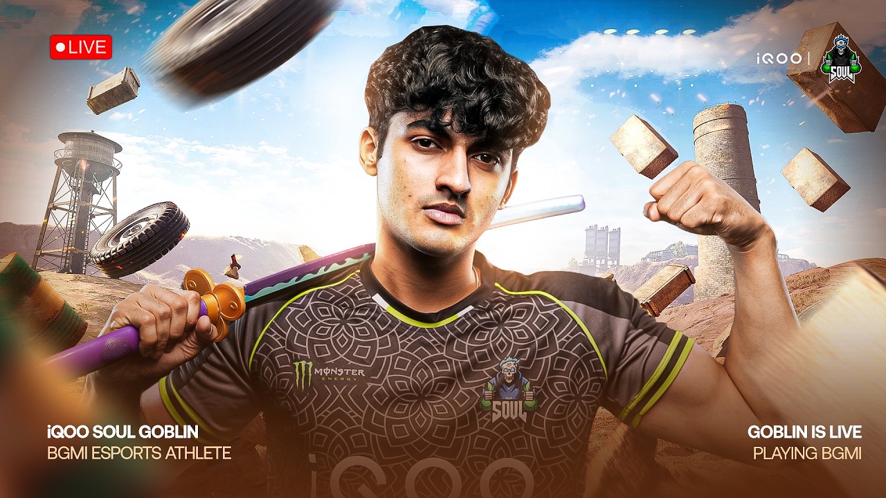 Scrims Live w iQOOSouL | GoBLiN is Live BGMI!❤️🚀