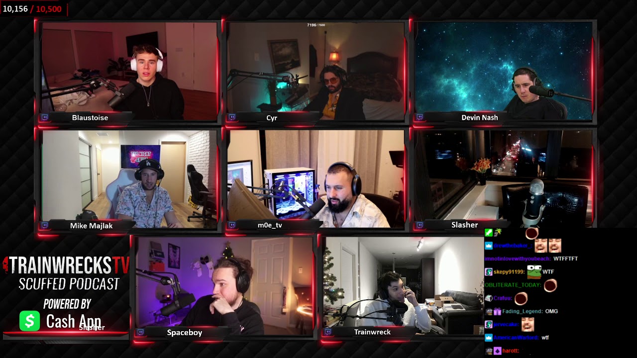 Trainwreck tells a story about the first time he did Meth
