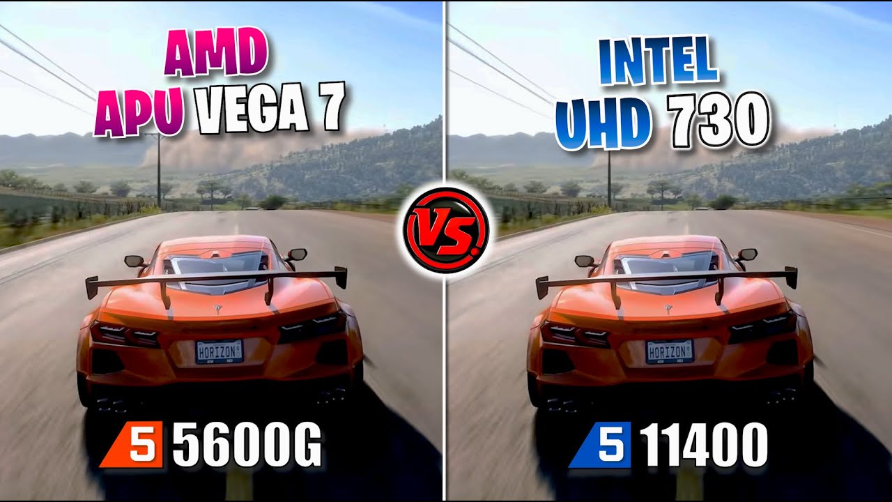 ✅ APU 5600G ( VEGA 7 ) vs i5 11400 ( UHD 730 ) ✅ Test in 15 Games ✅ 2022