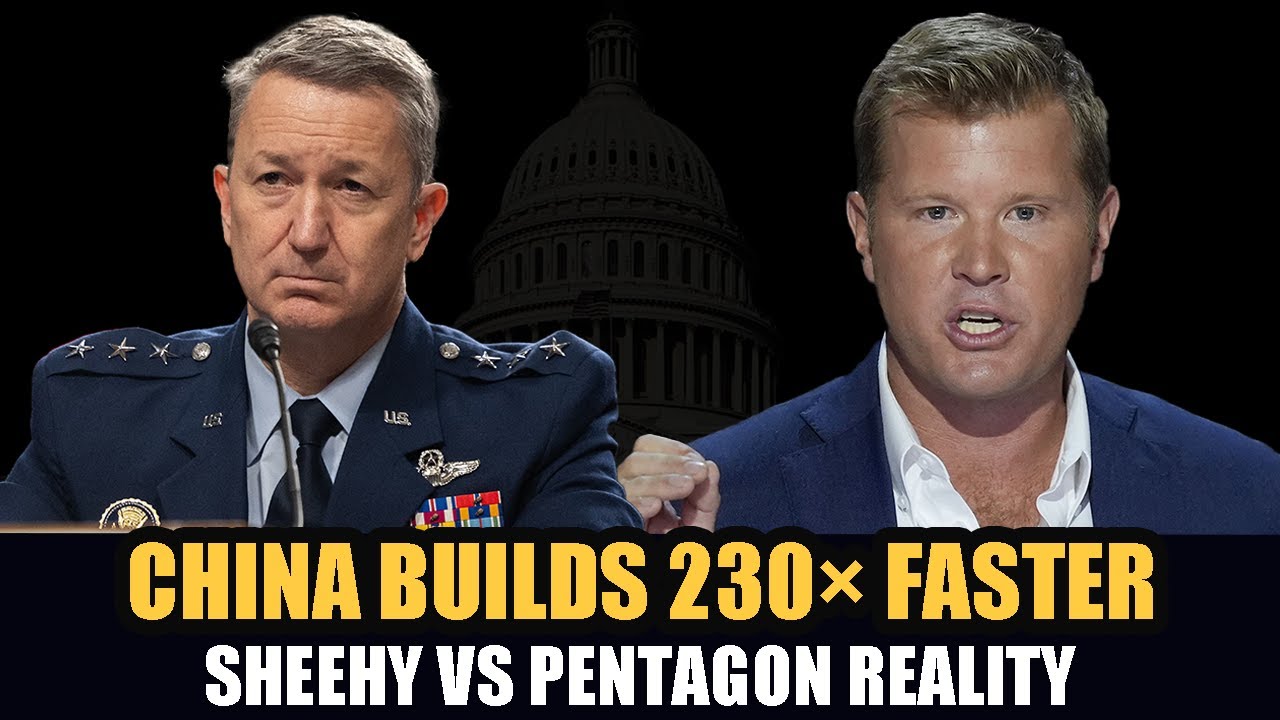 Sheehy Presses Pentagon on China’s Shipbuilding Surge