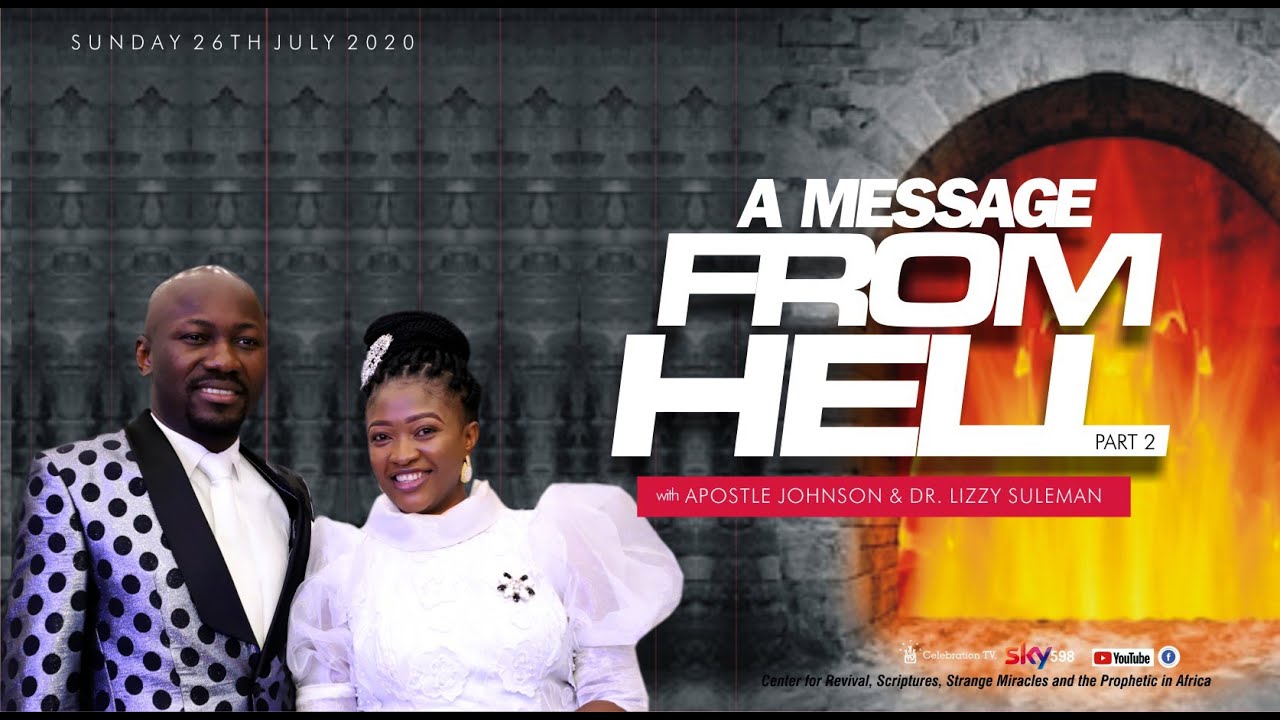 Must Watch!!!😱A MESSAGE FROM HELL🔥 {Part 2} By Apostle Suleman {SUNDAY Service - 26th July 2020}
