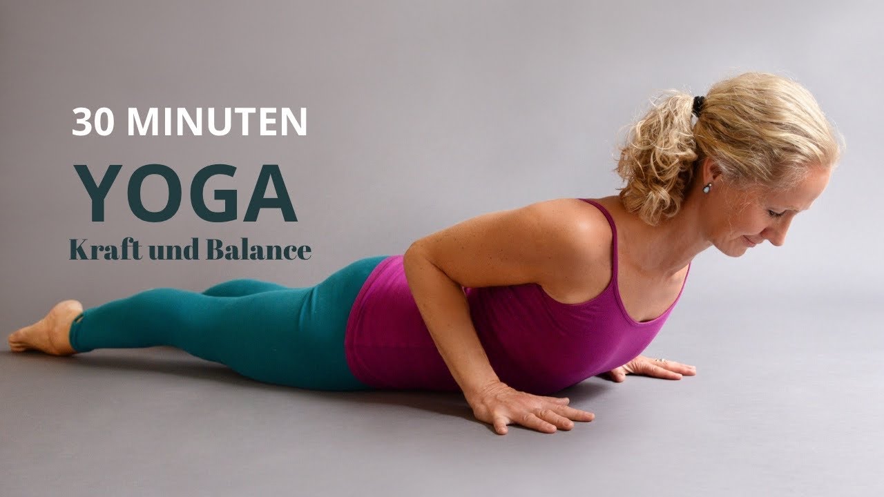 KRAFTVOLL ins GLEICHGEWICHT kommen | 30 Minuten Yoga
