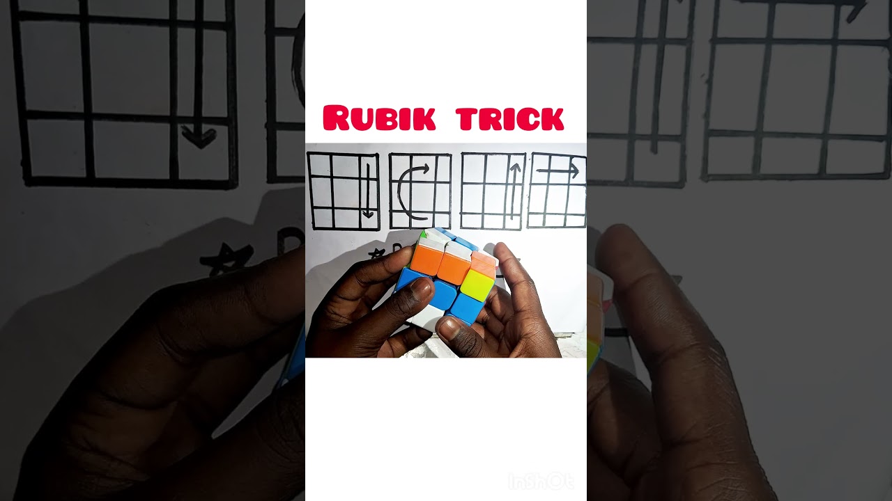 how to solve cube trick😱😱😱😱#rubikscube