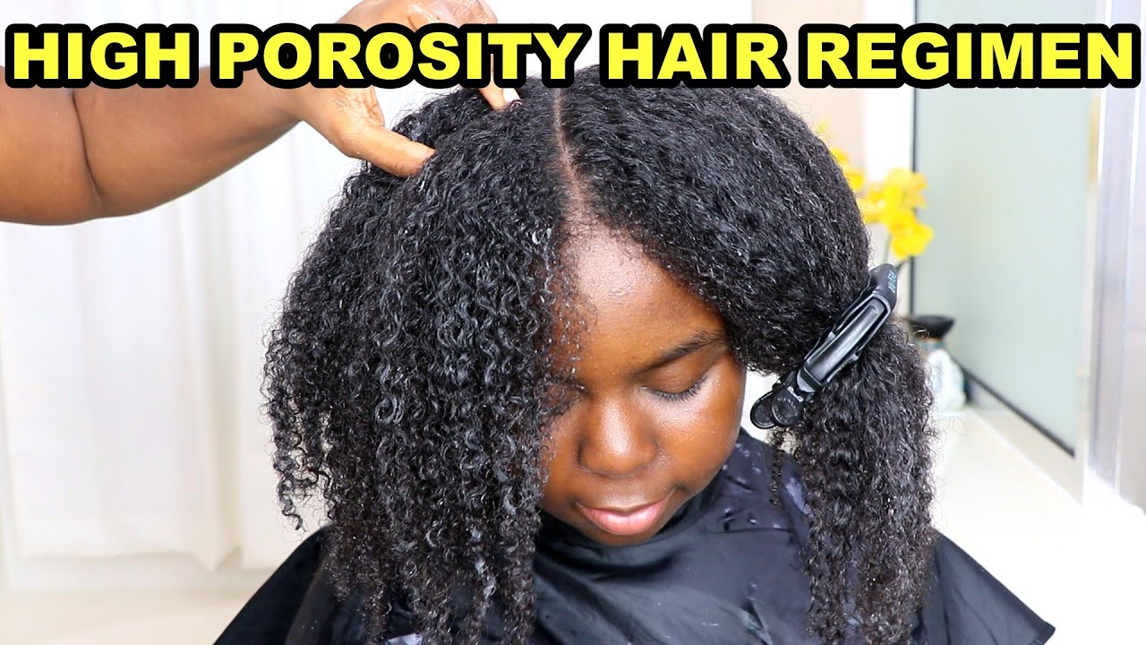 High Porosity Natural Hair Routine | DiscoveringNatural