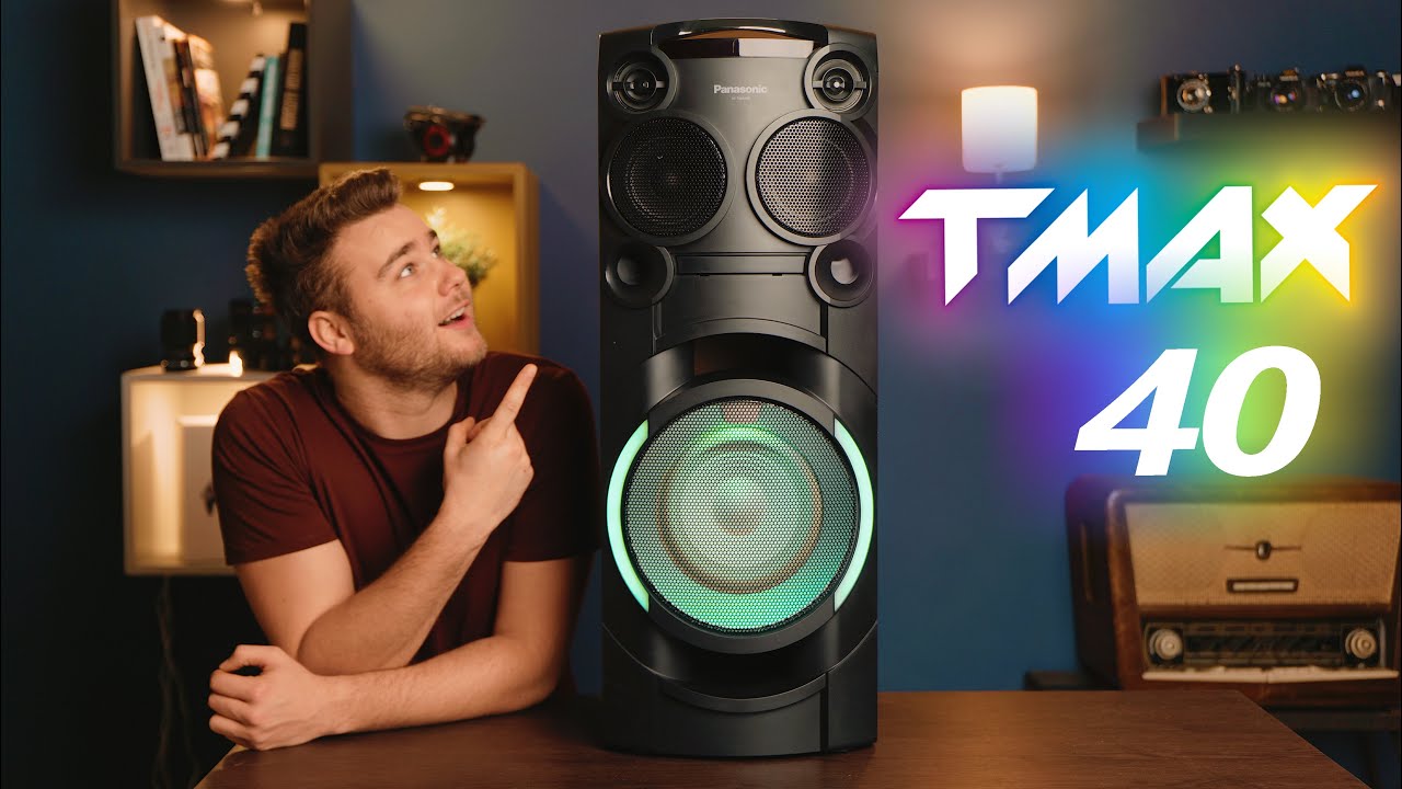 Panasonic TMAX40 party hangszóró bemutató