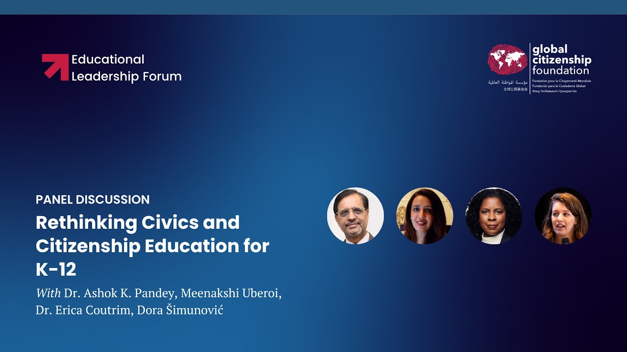 30th ELF: Panel Discussion, Rethinking Civic and Citizenship Education